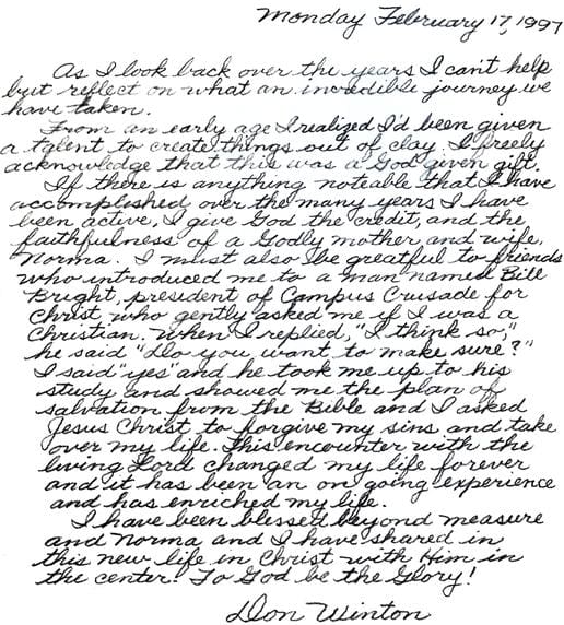 A handwritten letter from the late 1 9 th century.